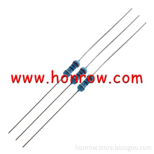 2.7 ohm 1/4W 2.7R Metal Film Resistor 2.7ohm 0.25W 1% ROHS of airbag resistance